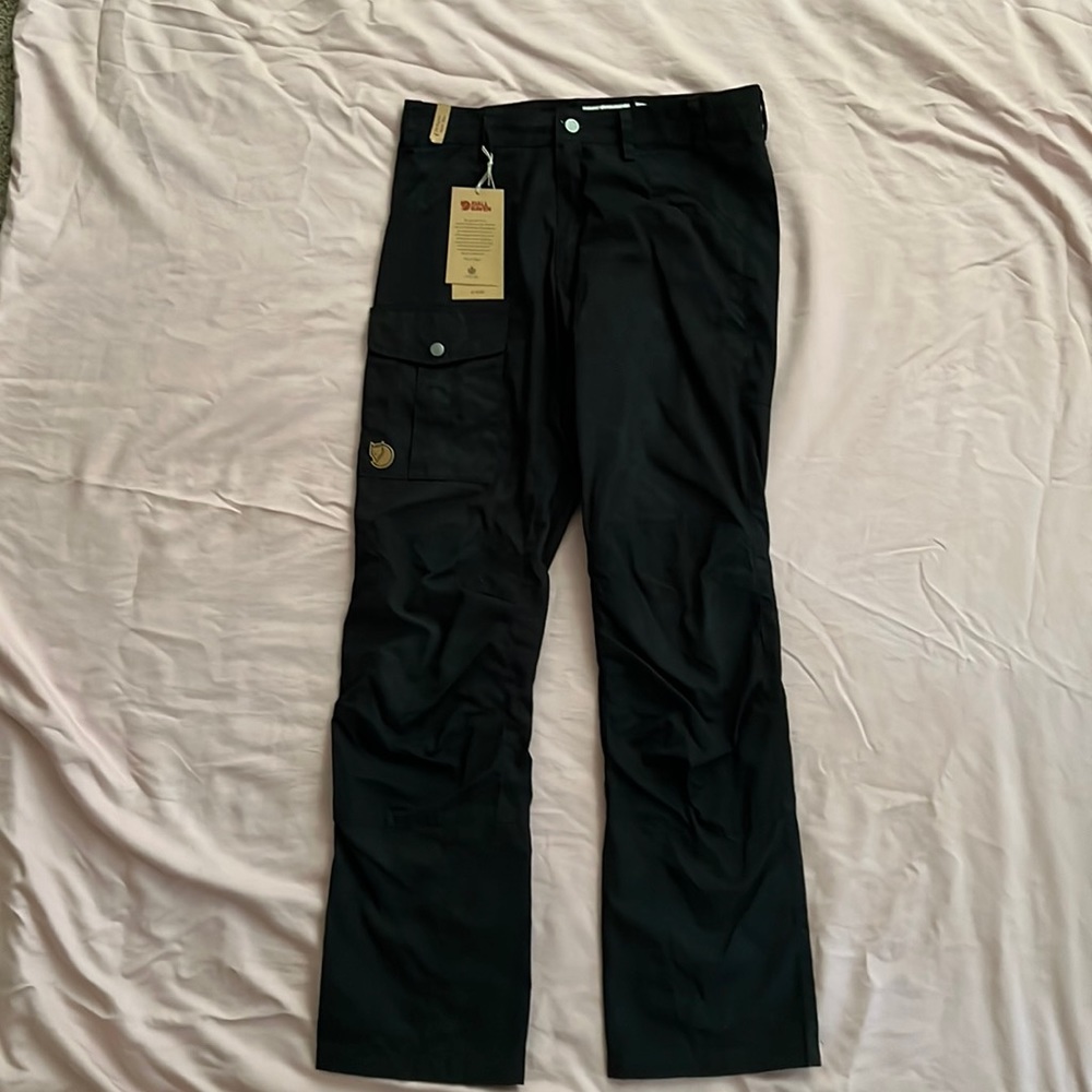 Fjallraven Nils Trousers black size 44 EU